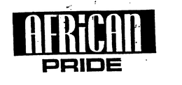 AFRICAN PRIDE trademark