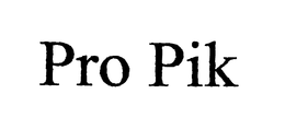 PROPIK trademark