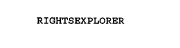 RIGHTSEXPLORER trademark
