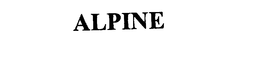 ALPINE trademark