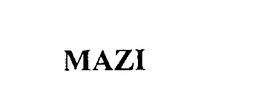MAZI trademark