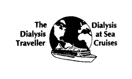 THE DIALYSIS TRAVELLER DIALYSIS AT SEA CRUISES trademark