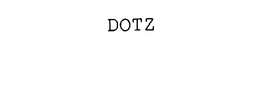DOTZ trademark