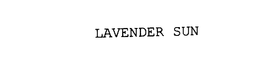 LAVENDER SUN trademark