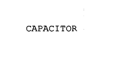 CAPACITOR trademark