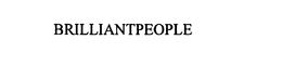 BRILLIANTPEOPLE trademark