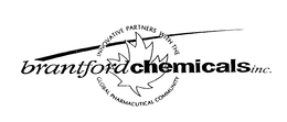 BRANTFORD CHEMICALS INC. INNOVATIVE PARTNERS WITH THE GLOBAL PHARMACEUTICAL COMMUNITY trademark
