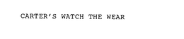 CARTER'S WATCH THE WEAR trademark