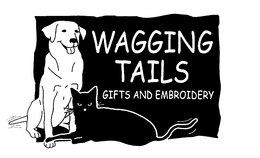 WAGGING TAILS GIFTS & EMBROIDERY trademark