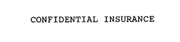CONFIDENTIAL INSURANCE trademark