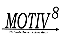 MOTIV8 ULTIMATE POWER ACTIVE GEAR trademark