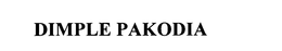 DIMPLE PAKODIA trademark