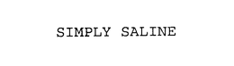 SIMPLY SALINE trademark