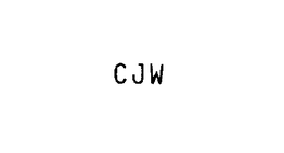 CJW trademark