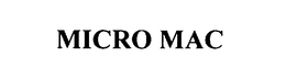 MICRO MAC trademark
