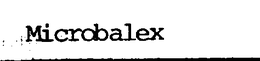 MICROBALEX trademark