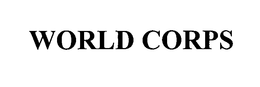 WORLD CORPS trademark