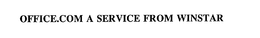 OFFICE.COM A SERVICE FROM WINSTAR trademark