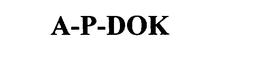 A-P-DOK trademark