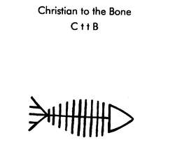 CHRISTIAN TO THE BONE CTTB trademark