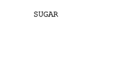 SUGAR trademark