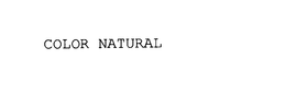 COLOR NATURAL trademark