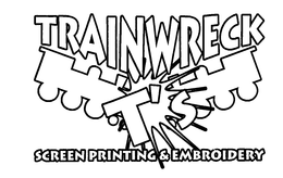 TRAINWRECK T'S SCREEN PRINTING & EMBROIDERY trademark