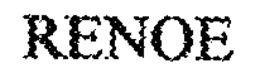 RENOE trademark