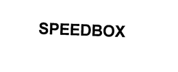 SPEEDBOX trademark