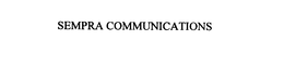 SEMPRA COMMUNICATIONS trademark