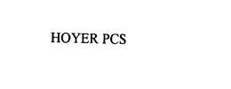 HOYER PCS trademark