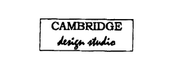 CAMBRIDGE DESIGN STUDIO trademark
