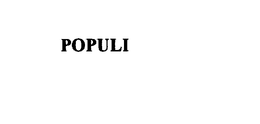 POPULI trademark