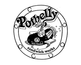 POTBELLY SANDWICH WORKS U.S.S. POTBELLYA FIRST CLASS DIVE trademark