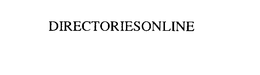 DIRECTORIESONLINE trademark