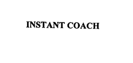 INSTANT COACH trademark