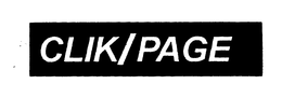 CLIK/PAGE trademark