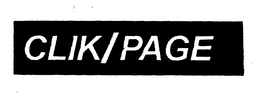 CLIK/PAGE trademark