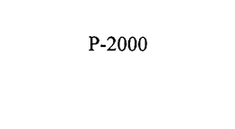 P-2000 trademark