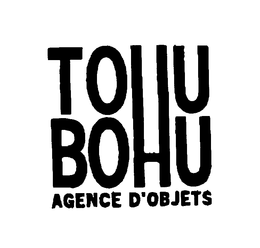 TOHU BOHU AGENCE D'OBJETS trademark