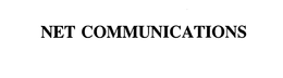 NET COMMUNICATIONS trademark