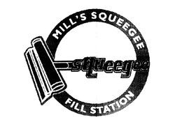 MILL'S SQUEEGEE FILL STATION trademark