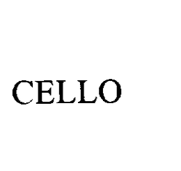 CELLO trademark