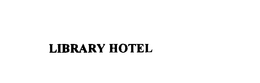 LIBRARY HOTEL trademark