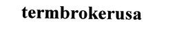 TERMBROKERUSA trademark