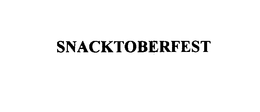 SNACKTOBERFEST trademark
