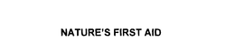 NATURE'S FIRST AID trademark