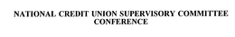 NATIONAL CREDIT UNION SUPERVISORY COMMITTEE CONFERENCE trademark