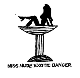 MISS NUDE EXOTIC DANCER trademark