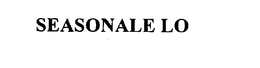SEASONALE LO trademark